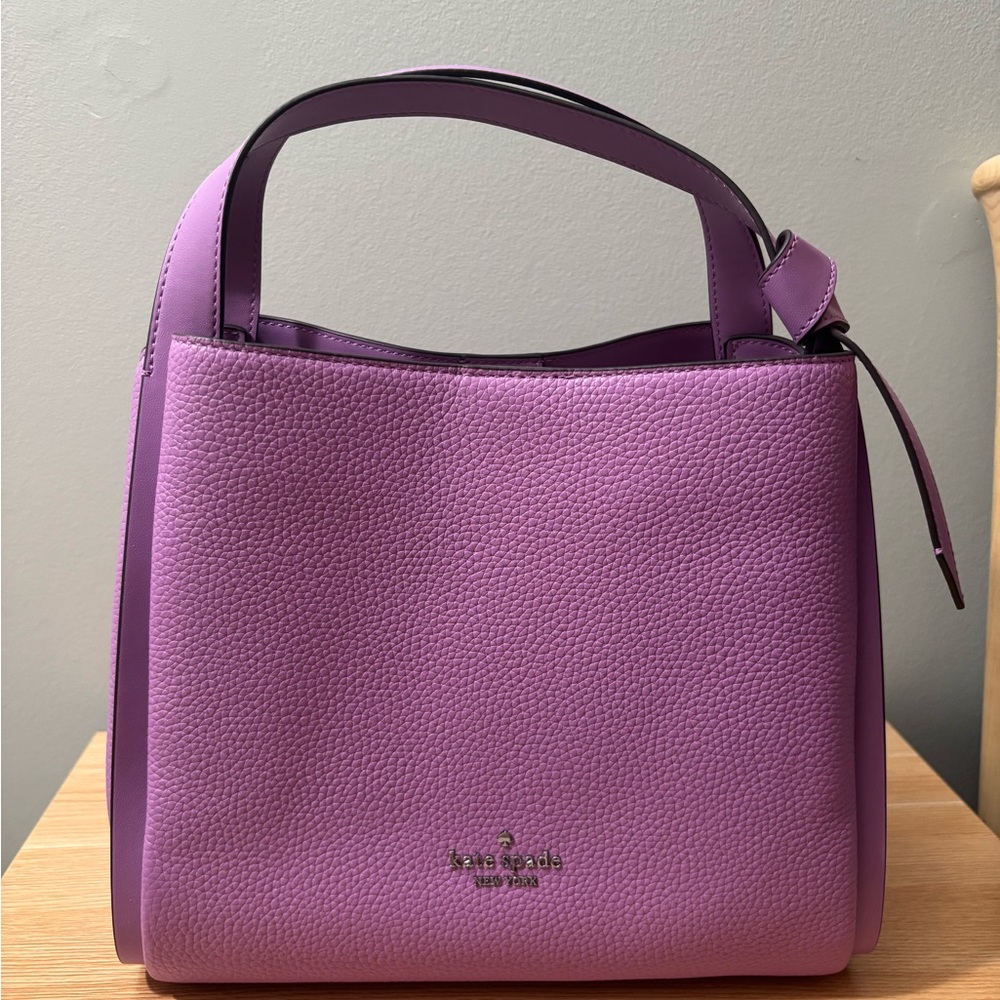 Kate Spade Lilac Textured Women's Bag - Picture 5 of 5